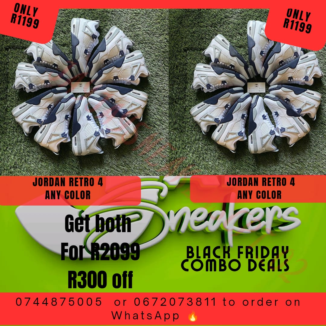 Black Friday Special - 2 x Jordan Retro 4