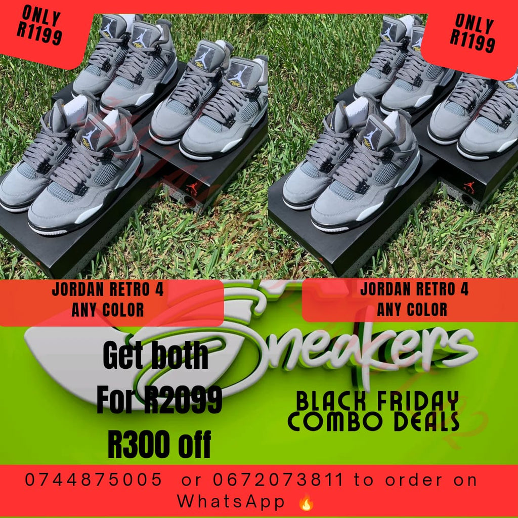 Black Friday Special - 2 x Jordan Retro 4