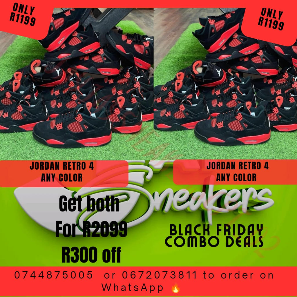 Black Friday Special - 2 x Jordan Retro 4