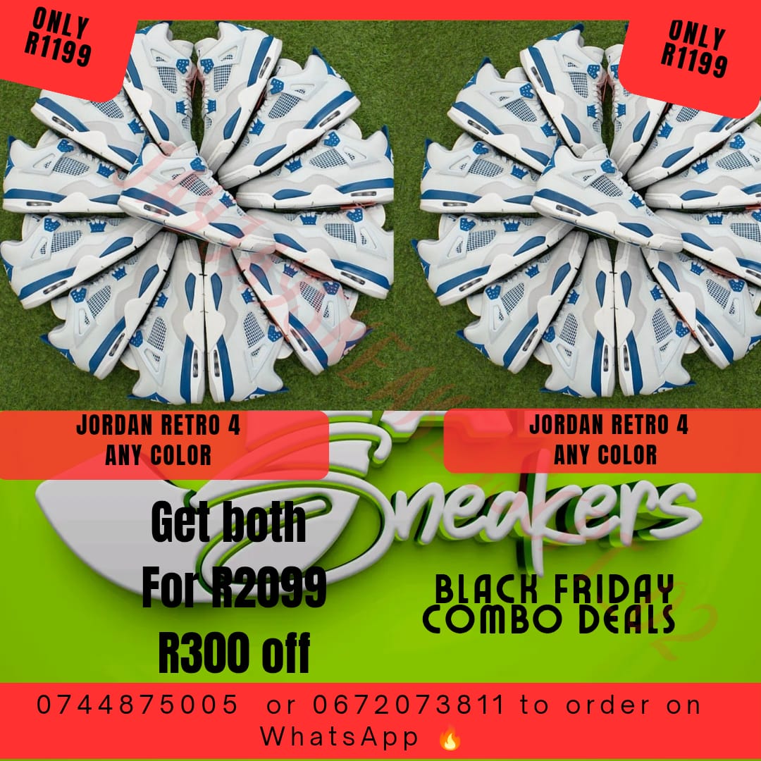 Black Friday Special - 2 x Jordan Retro 4
