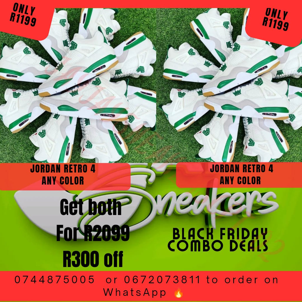 Black Friday Special - 2 x Jordan Retro 4