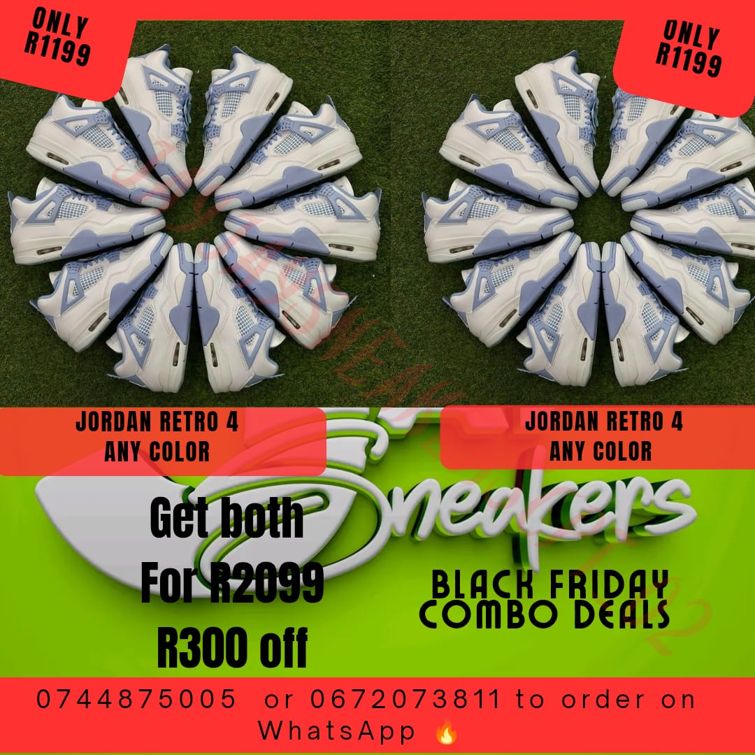 Black Friday Special - 2 x Jordan Retro 4