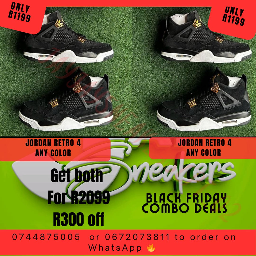 Black Friday Special - 2 x Jordan Retro 4
