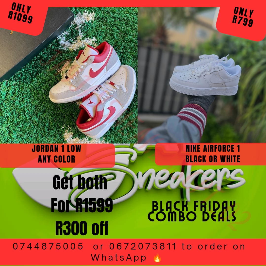 Black Friday Special - 2 x Jordan 1 Low