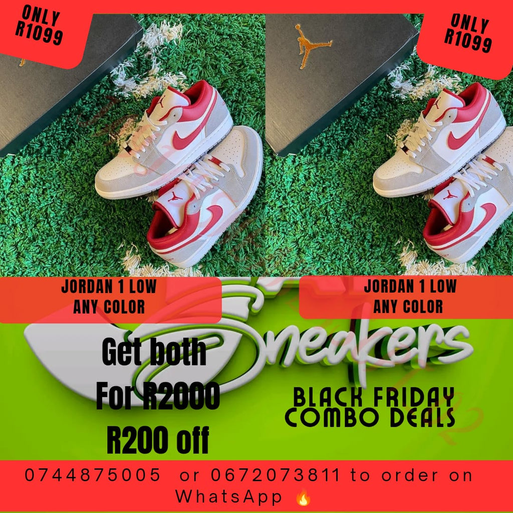 Black Friday Special - 2 x Jordan 1 Low