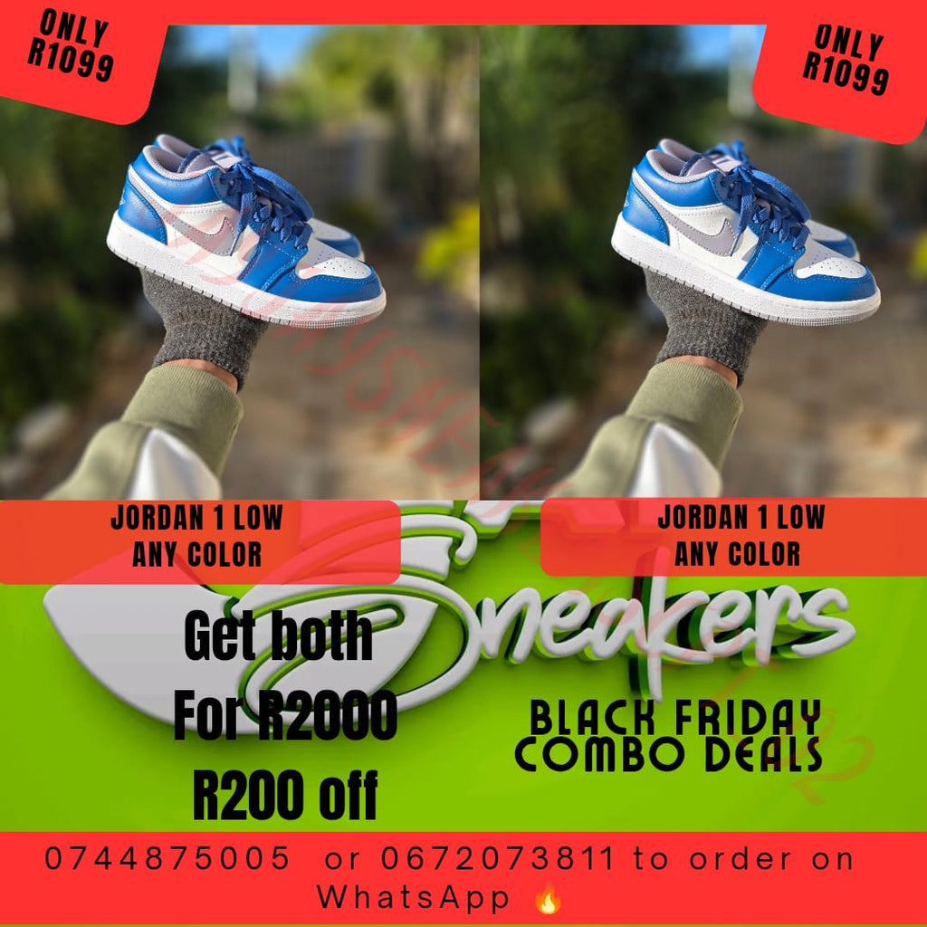Black Friday Special - 2 x Jordan 1 Low