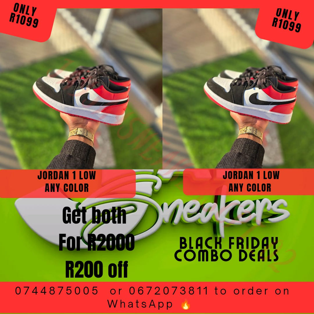 Black Friday Special - 2 x Jordan 1 Low