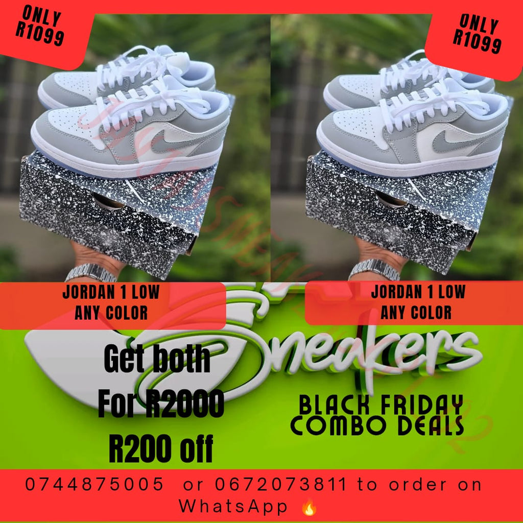 Black Friday Special - 2 x Jordan 1 Low