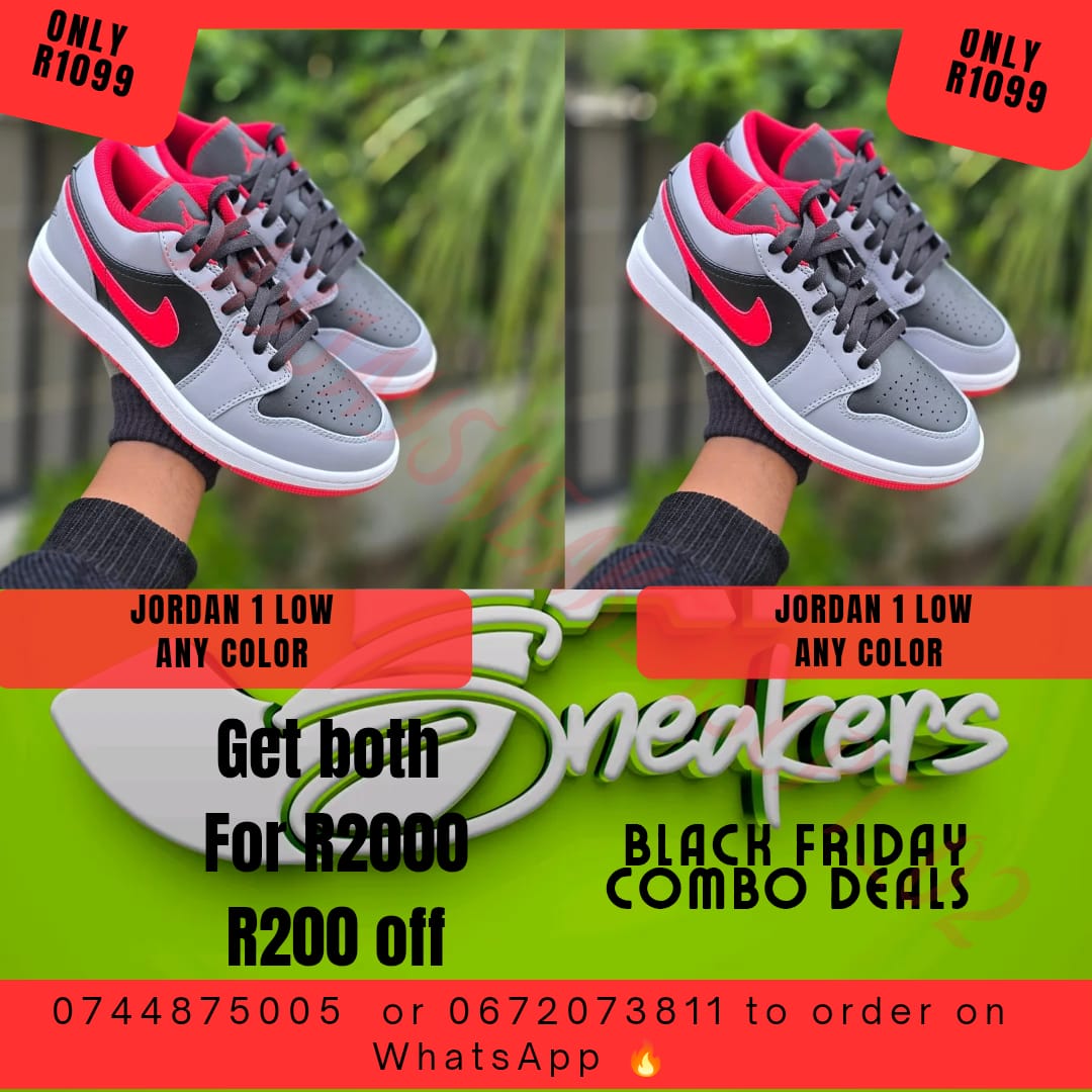 Black Friday Special - 2 x Jordan 1 Low