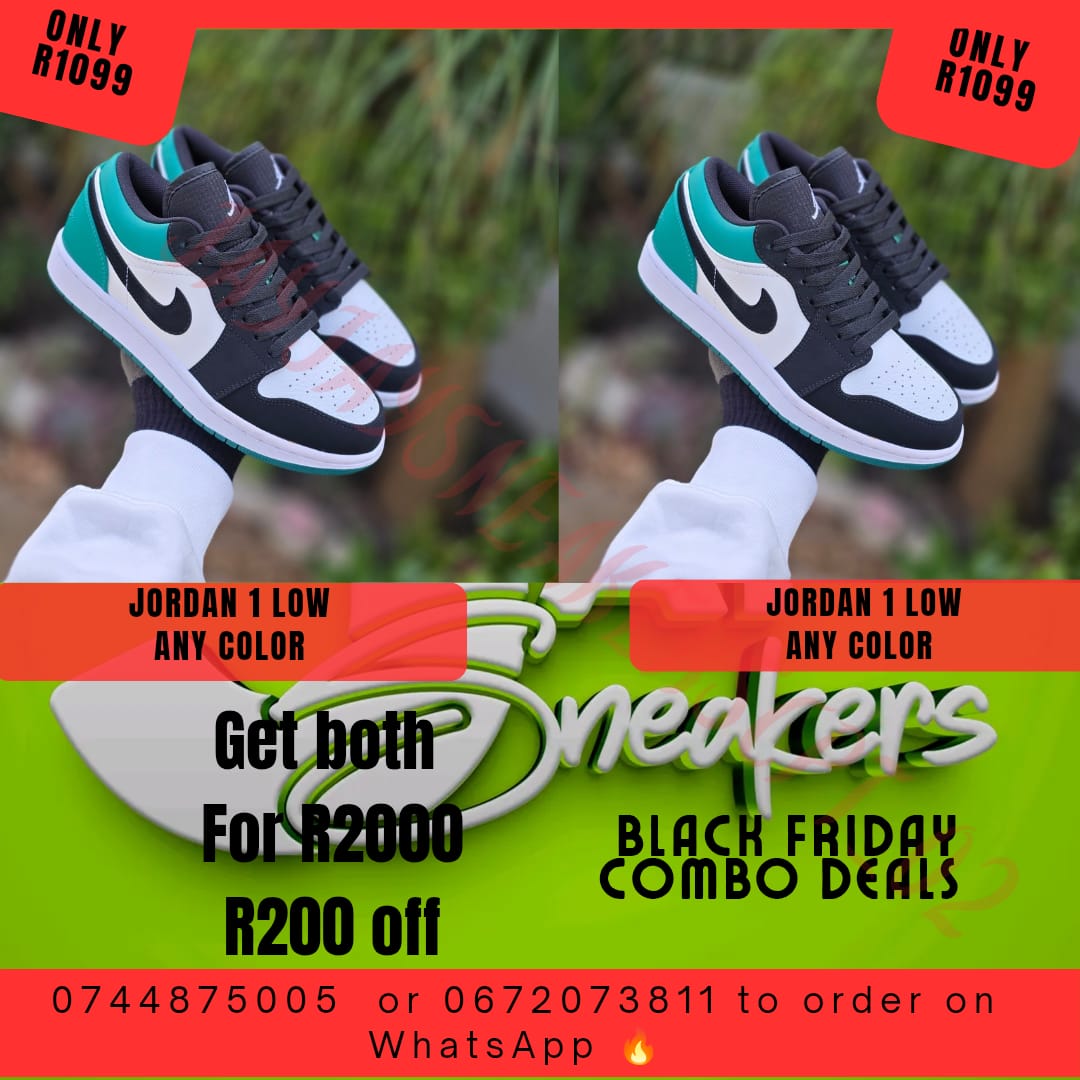 Black Friday Special - 2 x Jordan 1 Low