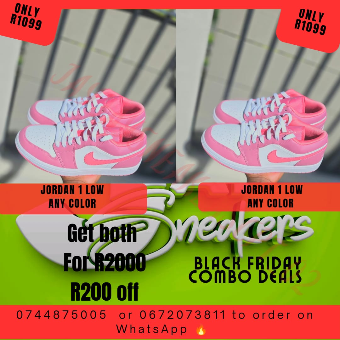 Black Friday Special - 2 x Jordan 1 Low