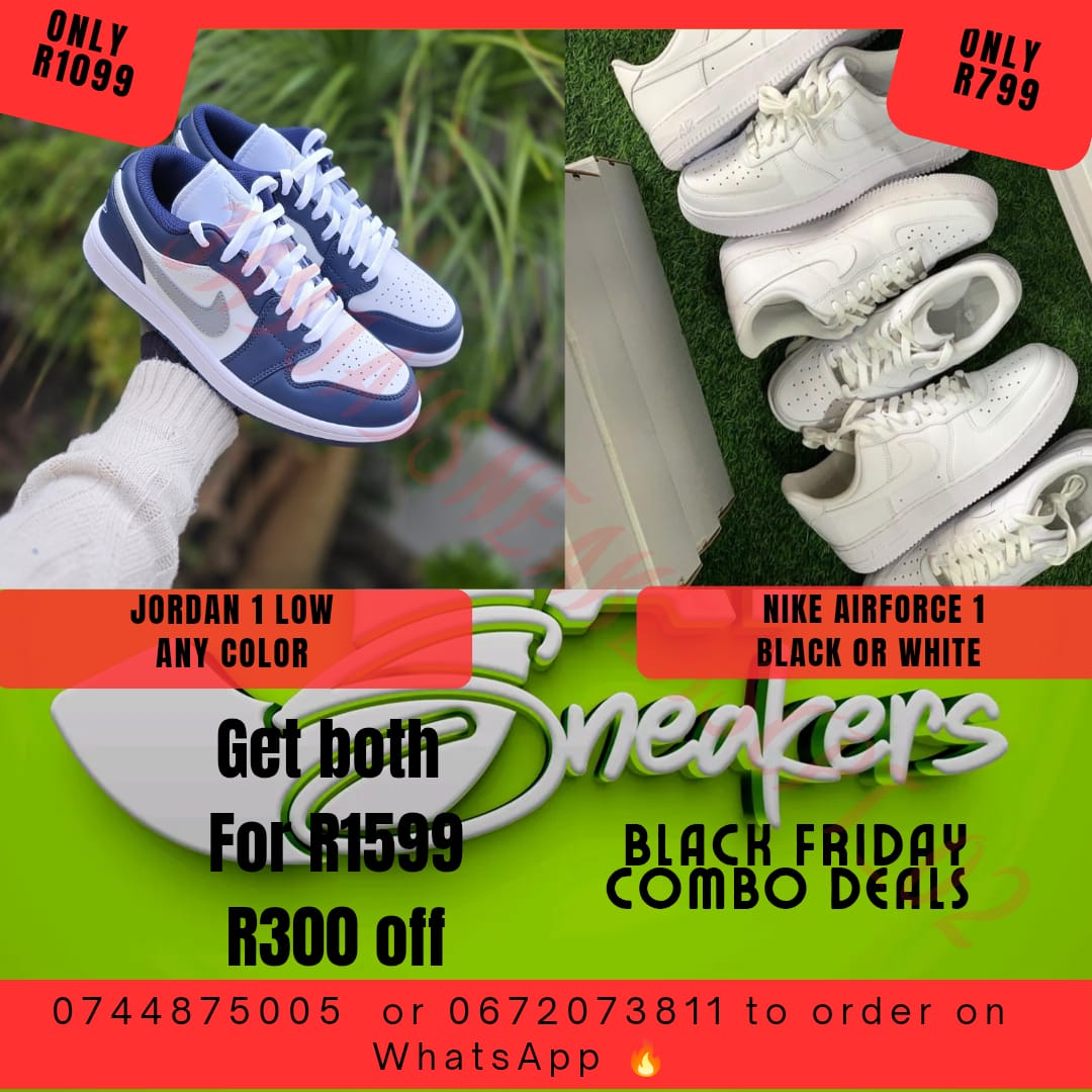 Black Friday Special - Jordan 1 Low + Air Force 1