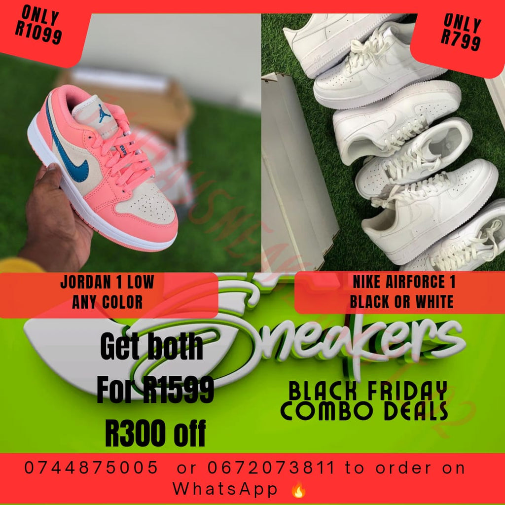 Black Friday Special - Jordan 1 Low + Air Force 1