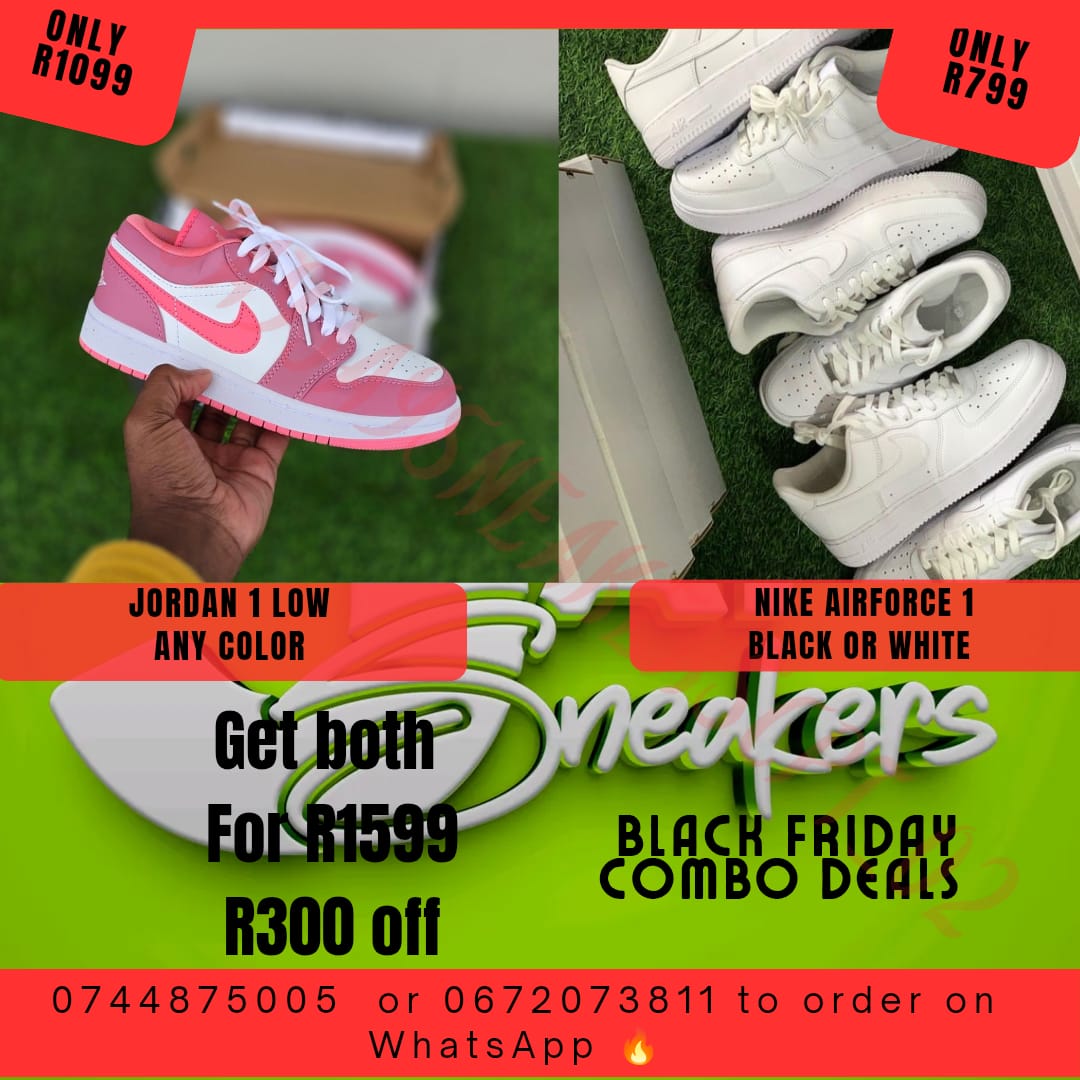 Black Friday Special - Jordan 1 Low + Air Force 1